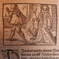 1593 ILLUSTRATED GERMAN COURT RULES antique 16th century VELLUM BINDING rare