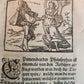 1593 ILLUSTRATED GERMAN COURT RULES antique 16th century VELLUM BINDING rare