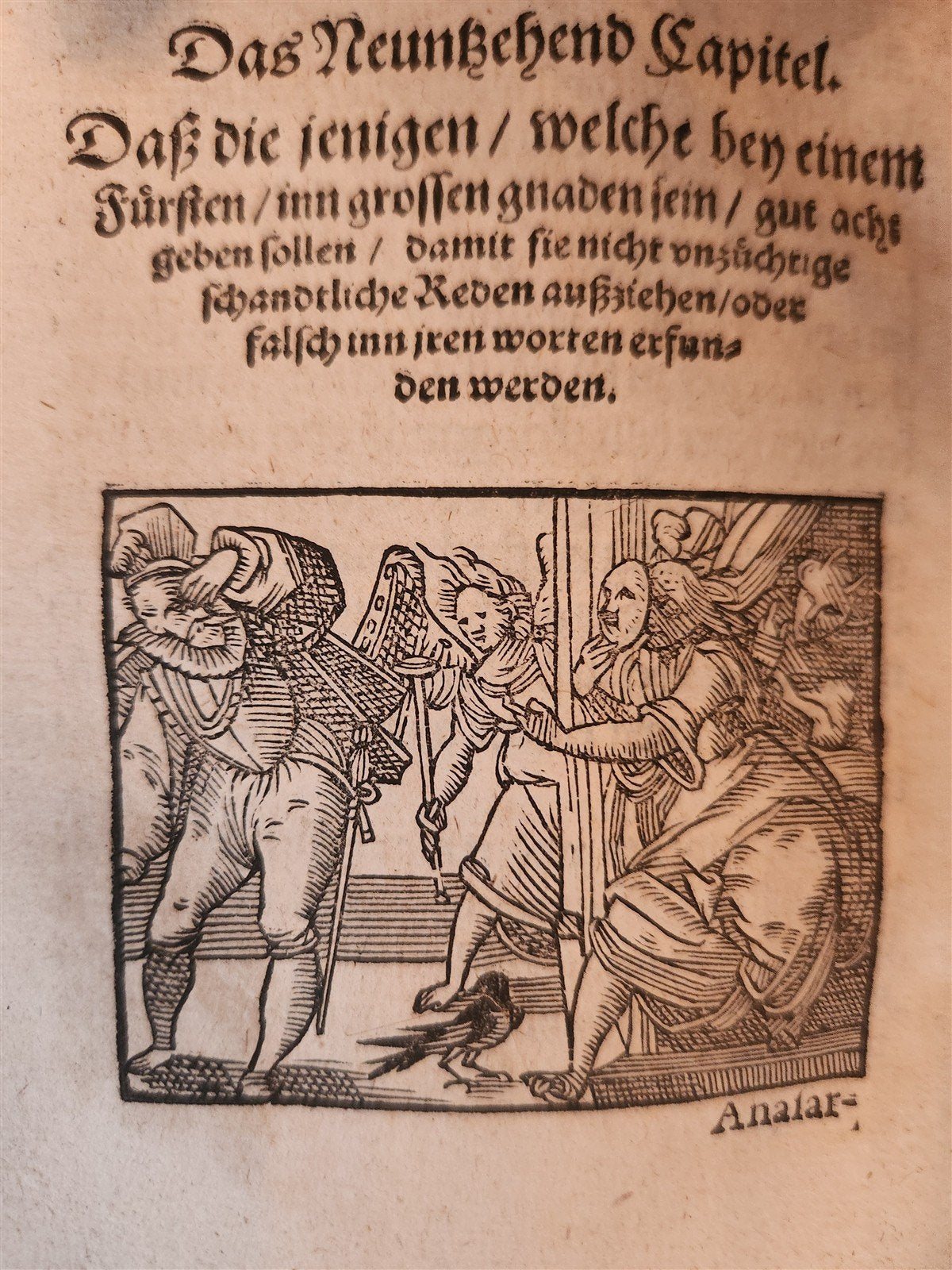 1593 ILLUSTRATED GERMAN COURT RULES antique 16th century VELLUM BINDING rare