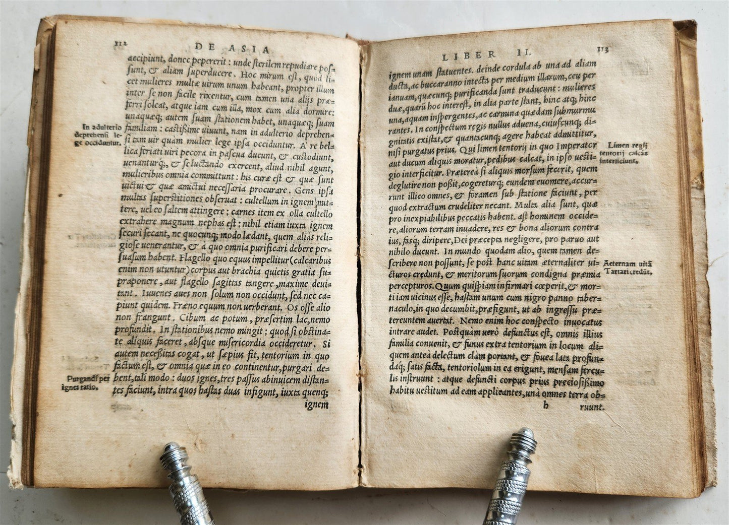 1542 DESCRIPTION of ASIA AFRICA & EUROPE Johann Boehme antique GRYPHIUS PRESS