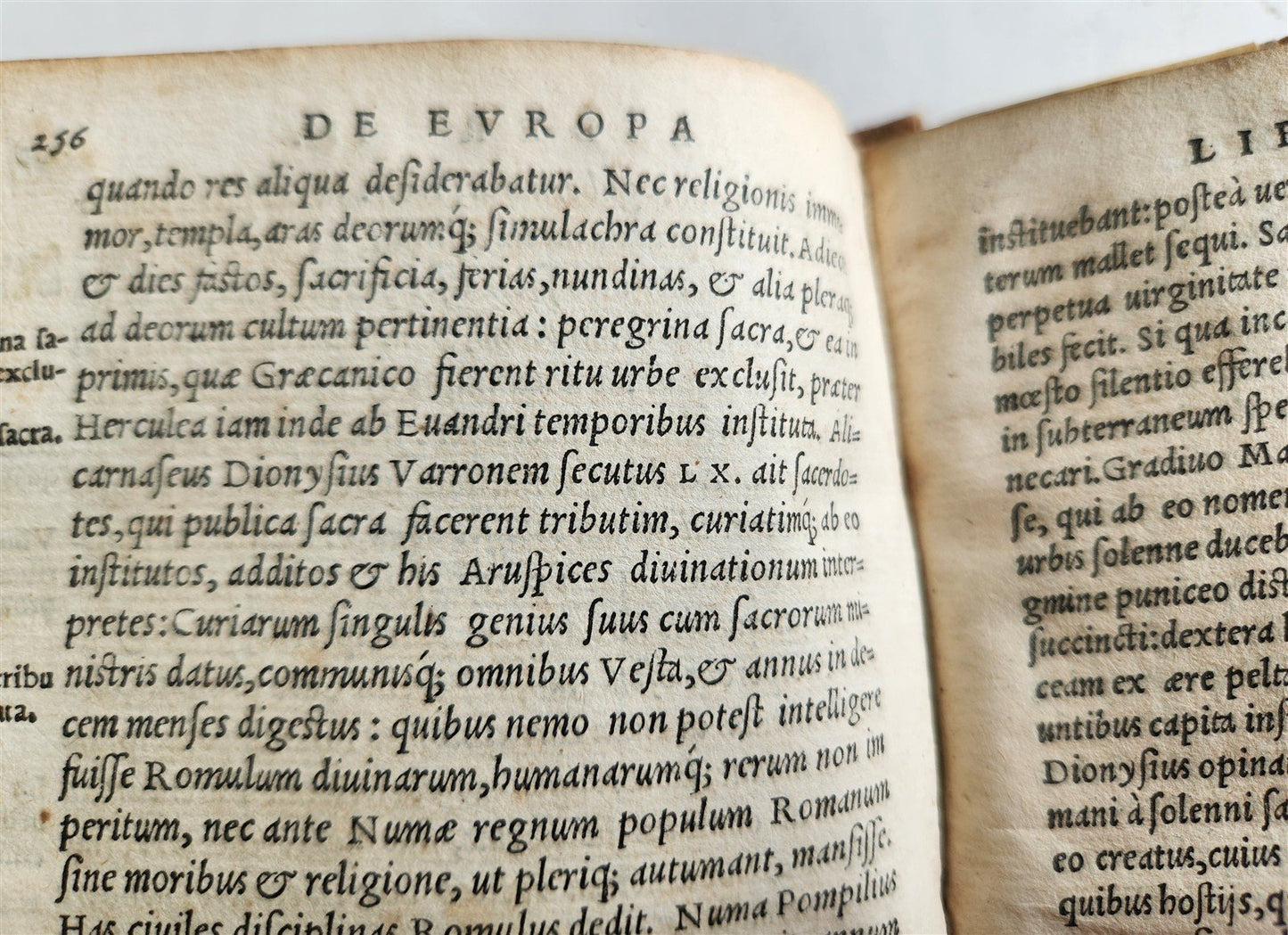 1542 DESCRIPTION of ASIA AFRICA & EUROPE Johann Boehme antique GRYPHIUS PRESS