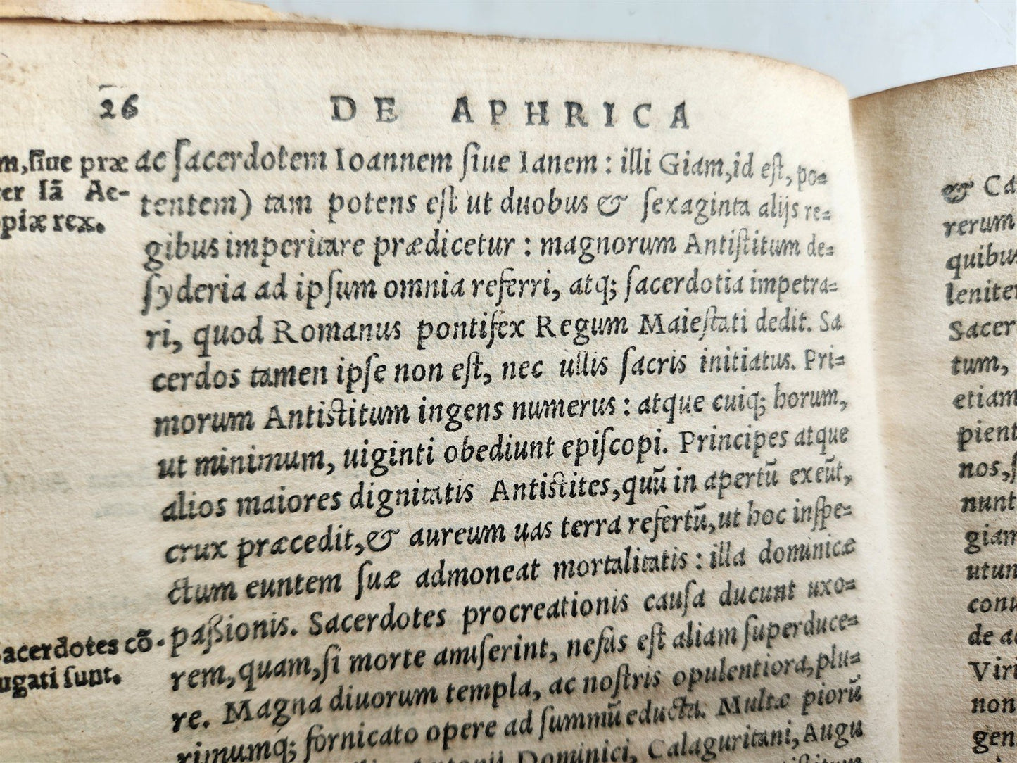 1542 DESCRIPTION of ASIA AFRICA & EUROPE Johann Boehme antique GRYPHIUS PRESS