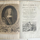 1707 HISTORY of REBELLION & CIVIL WARS in ENGLAND BEGUN in 1641 antique 4 FOLIOS