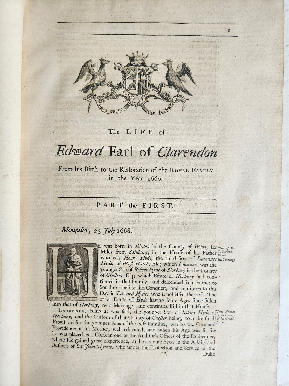 1707 HISTORY of REBELLION & CIVIL WARS in ENGLAND BEGUN in 1641 antique 4 FOLIOS