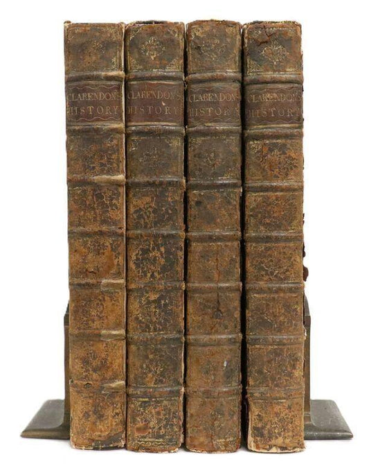 1707 HISTORY of REBELLION & CIVIL WARS in ENGLAND BEGUN in 1641 antique 4 FOLIOS