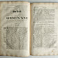 1686 Works of Isaac Barrow Sermons upon all Articles in Apostles Creed antique