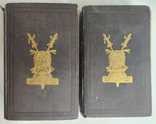 1846 Incidents of Travel in Central America Chiapas Yucatan antique ILLUSTRATED