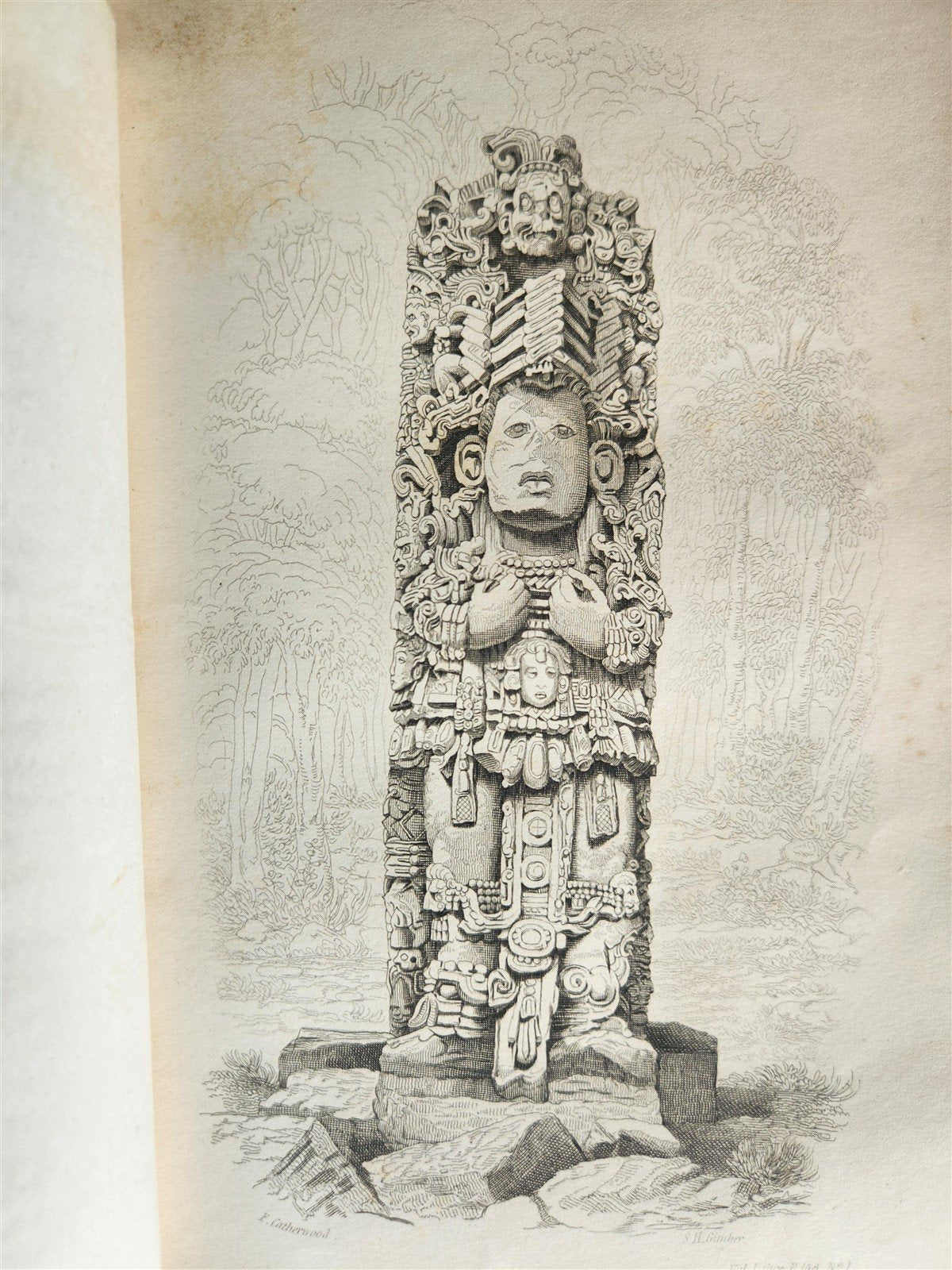 1846 Incidents of Travel in Central America Chiapas Yucatan antique ILLUSTRATED