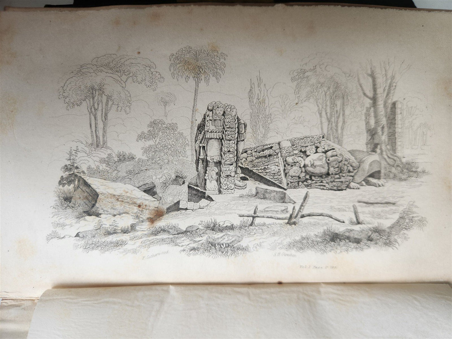 1846 Incidents of Travel in Central America Chiapas Yucatan antique ILLUSTRATED
