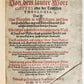 1596 THEOLOGY in GERMAN by Johannes Pistorius antique