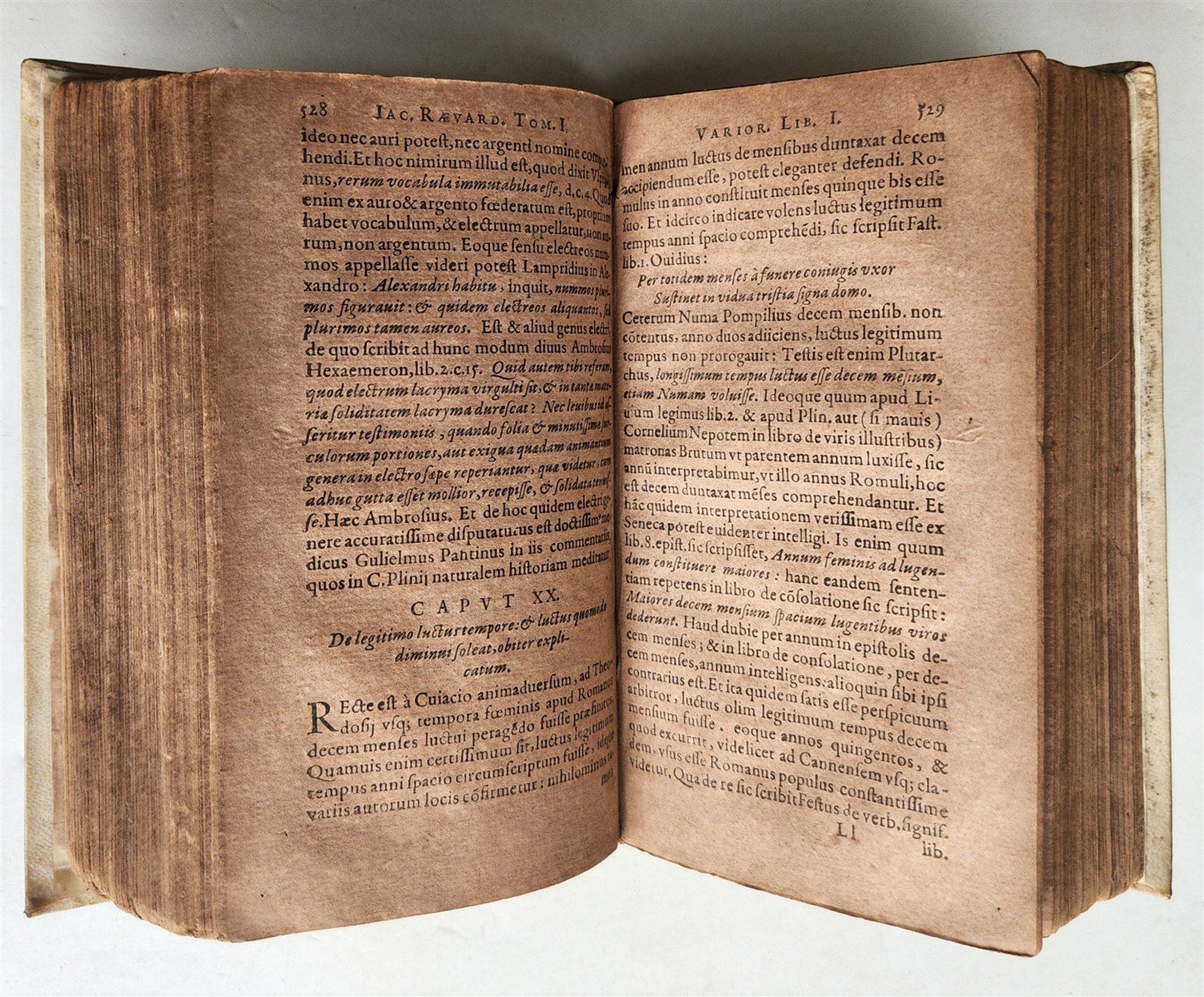 1622 LAW TREATISE by FLEMISH JURIST Jacobus RAEVARDUS antique VELLUM BINDING