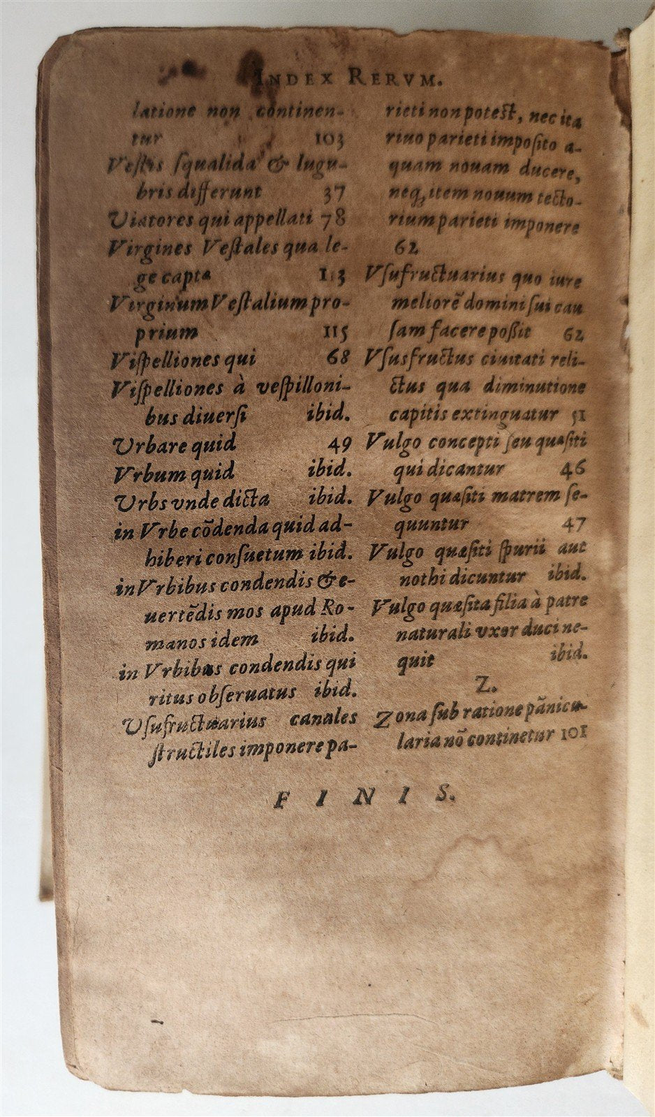1622 LAW TREATISE by FLEMISH JURIST Jacobus RAEVARDUS antique VELLUM BINDING