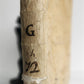1576 SERMONUM de SANTIS by Johannes Raulin antique VELLUM BINDING