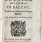 1658 LETTERE del SIGNOR di BALZAC antique VELLUM BINDING