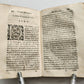 1658 LETTERE del SIGNOR di BALZAC antique VELLUM BINDING