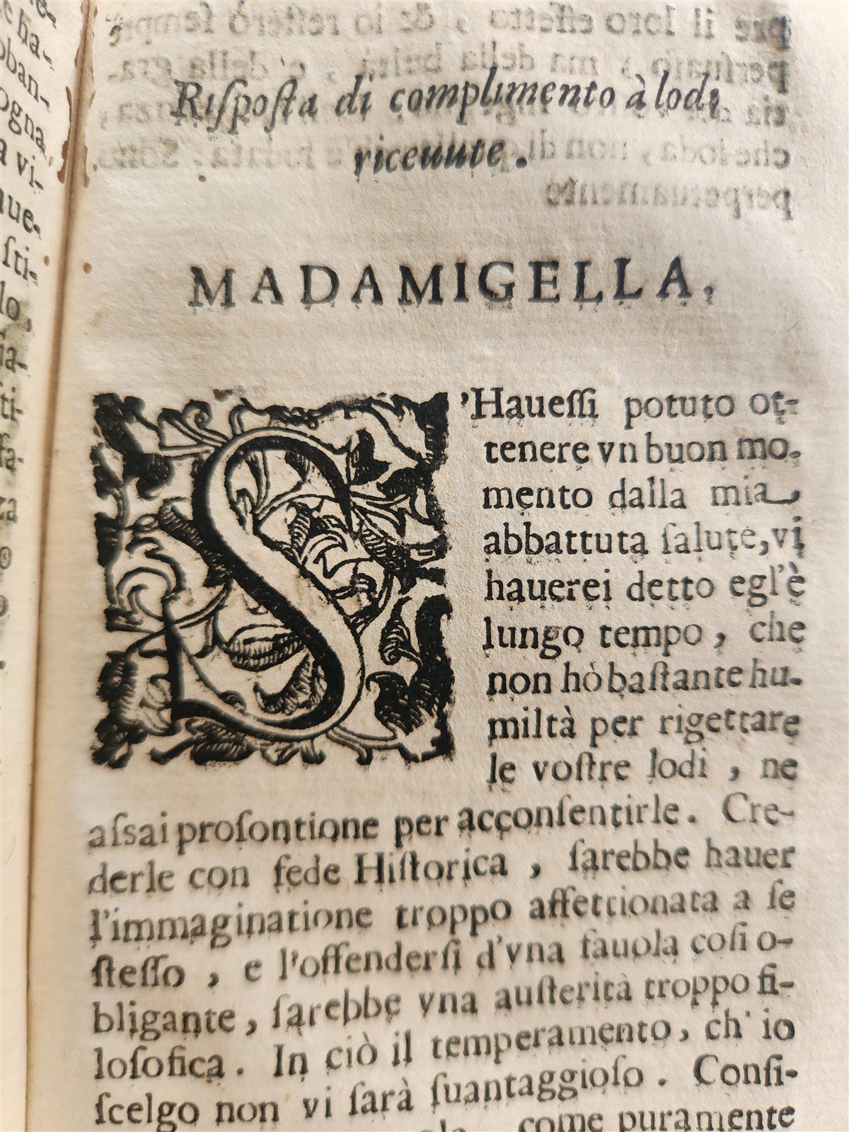 1658 LETTERE del SIGNOR di BALZAC antique VELLUM BINDING