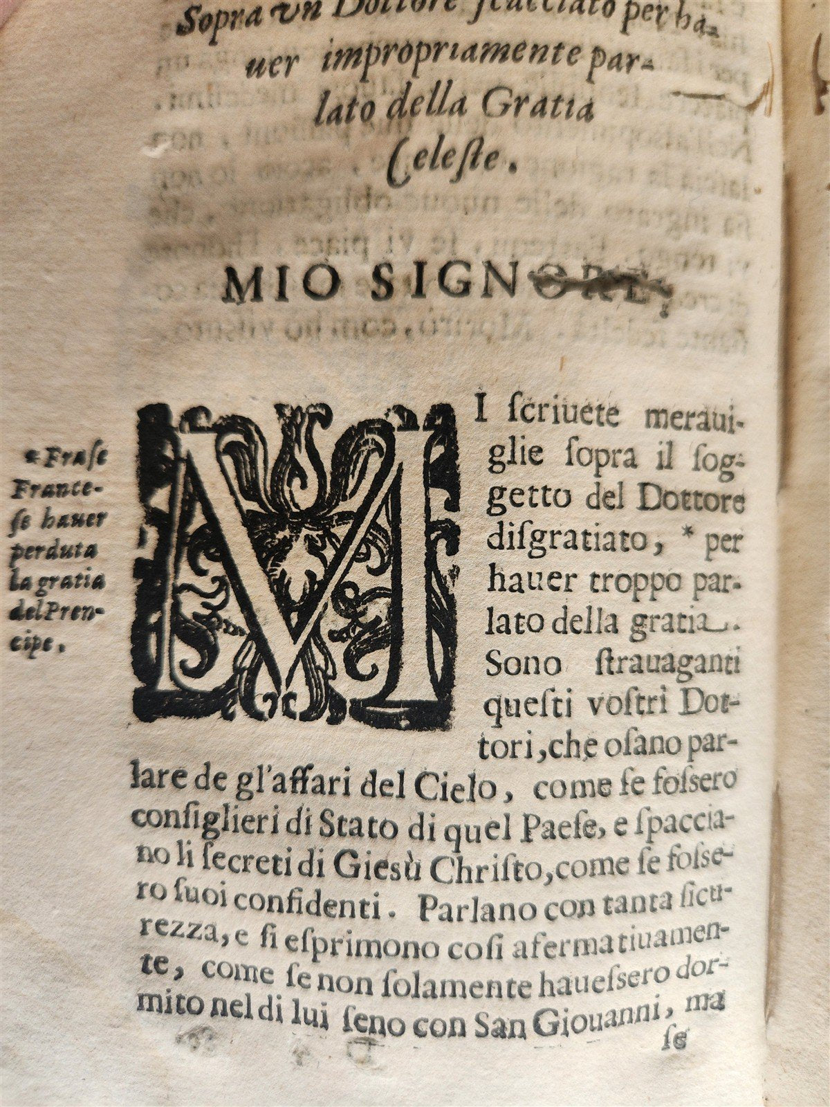 1658 LETTERE del SIGNOR di BALZAC antique VELLUM BINDING