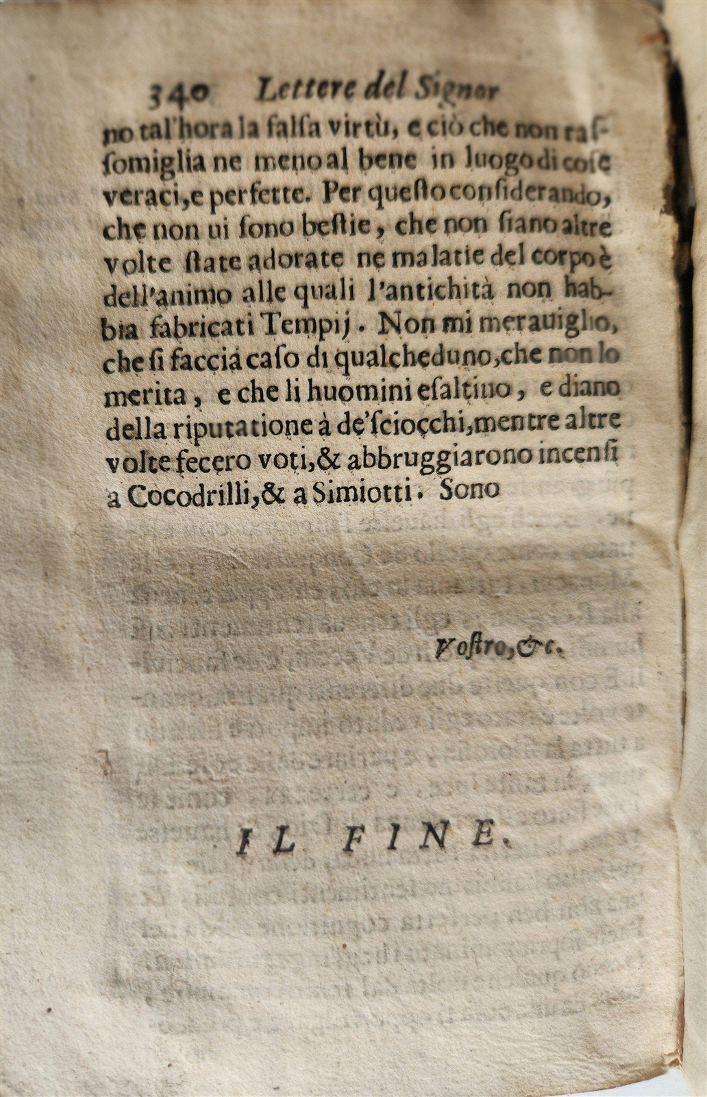 1658 LETTERE del SIGNOR di BALZAC antique VELLUM BINDING