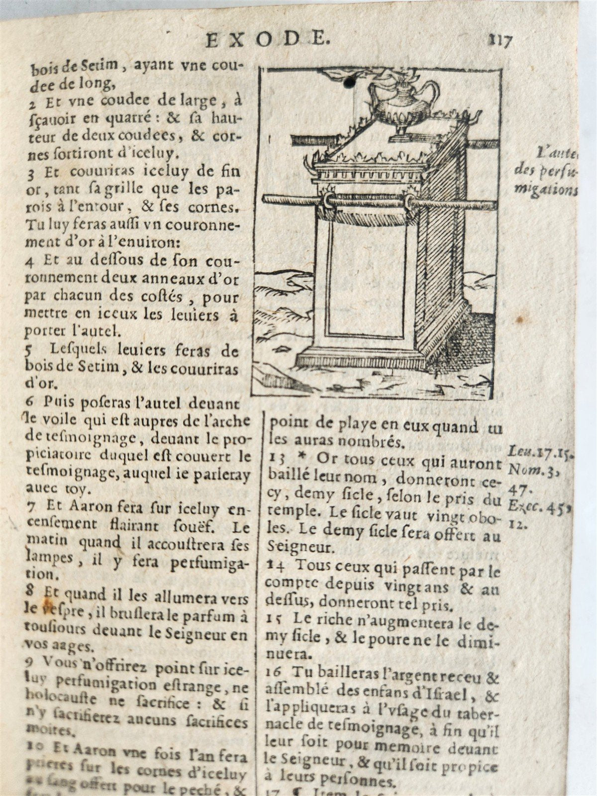 1598 BIBLE in FRENCH ILLUSTRATED 2 VOLUMES antique OLD & NEW TESTAMENT