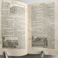 1598 BIBLE in FRENCH ILLUSTRATED 2 VOLUMES antique OLD & NEW TESTAMENT