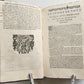 1598 BIBLE in FRENCH ILLUSTRATED 2 VOLUMES antique OLD & NEW TESTAMENT