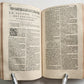 1598 BIBLE in FRENCH ILLUSTRATED 2 VOLUMES antique OLD & NEW TESTAMENT