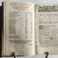 1598 BIBLE in FRENCH ILLUSTRATED 2 VOLUMES antique OLD & NEW TESTAMENT