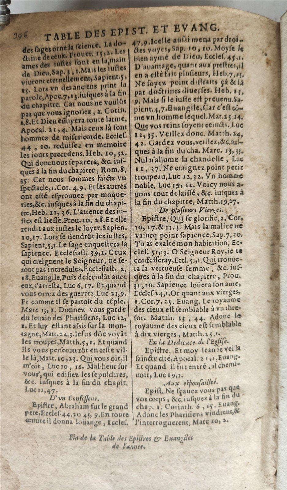 1598 BIBLE in FRENCH ILLUSTRATED 2 VOLUMES antique OLD & NEW TESTAMENT