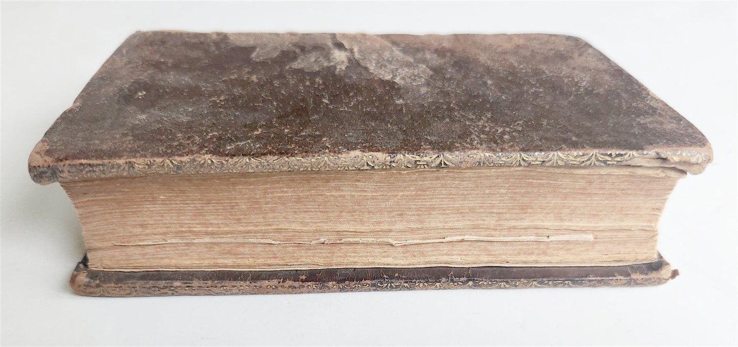 1678 JULIUS CAESAR COMMENTARIES ILLUSTRATED w/ MAP antique in FRENCH