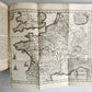 1678 JULIUS CAESAR COMMENTARIES ILLUSTRATED w/ MAP antique in FRENCH