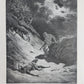 1870 BIBLE in DUTCH GUSTAVE DORE LLUSTRATED MASSIVE FOLIO antique 200 plates