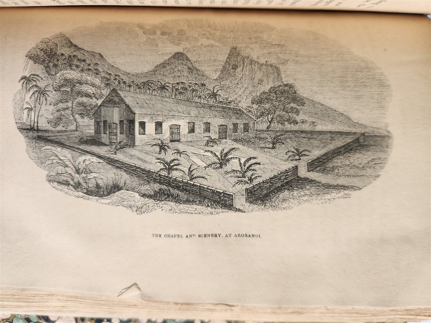 1838 NARRATIVE of MISSIONARY ENTERPRISES in SOUTH SEA ISLAND antique ILLUSTRATED