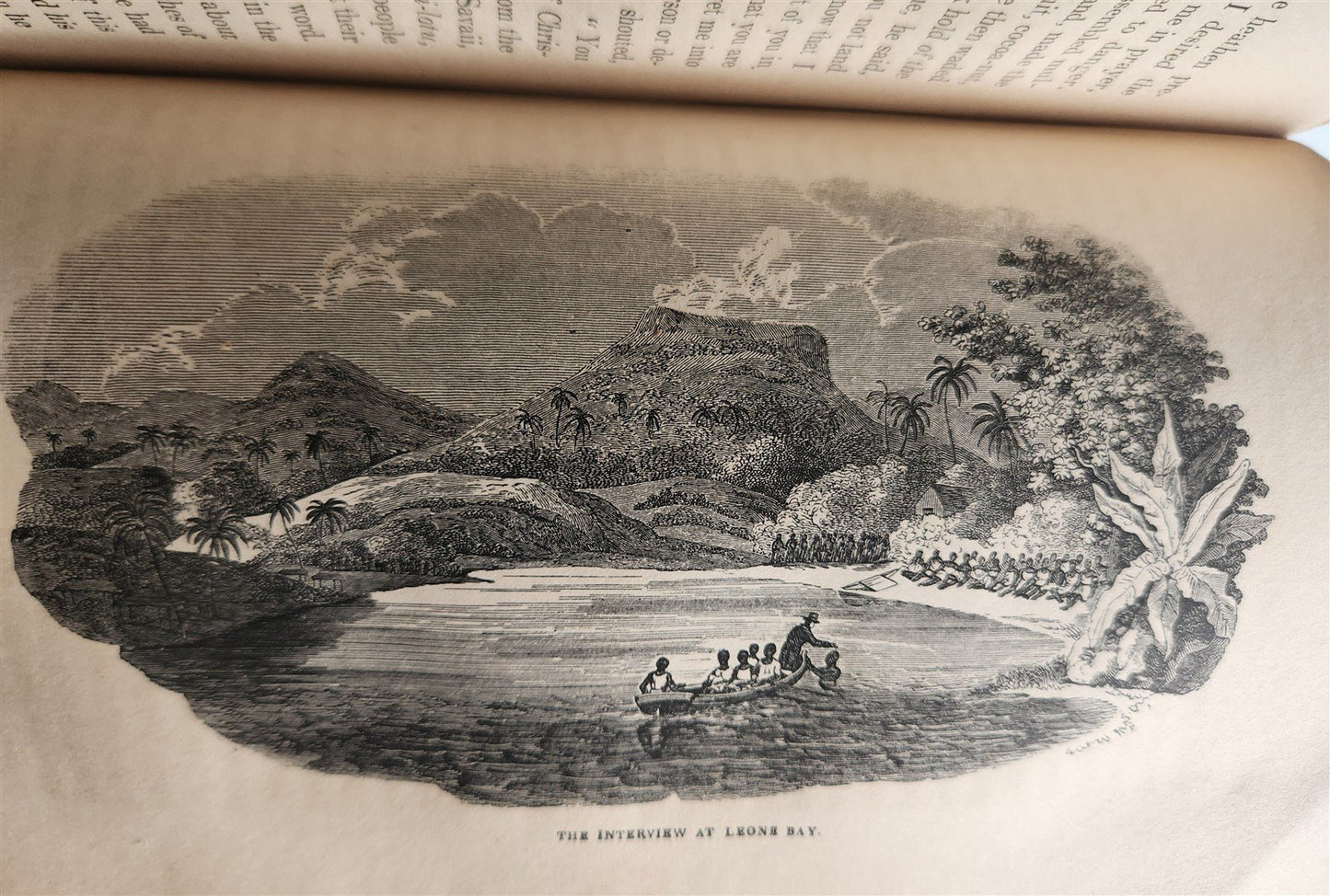 1838 NARRATIVE of MISSIONARY ENTERPRISES in SOUTH SEA ISLAND antique ILLUSTRATED