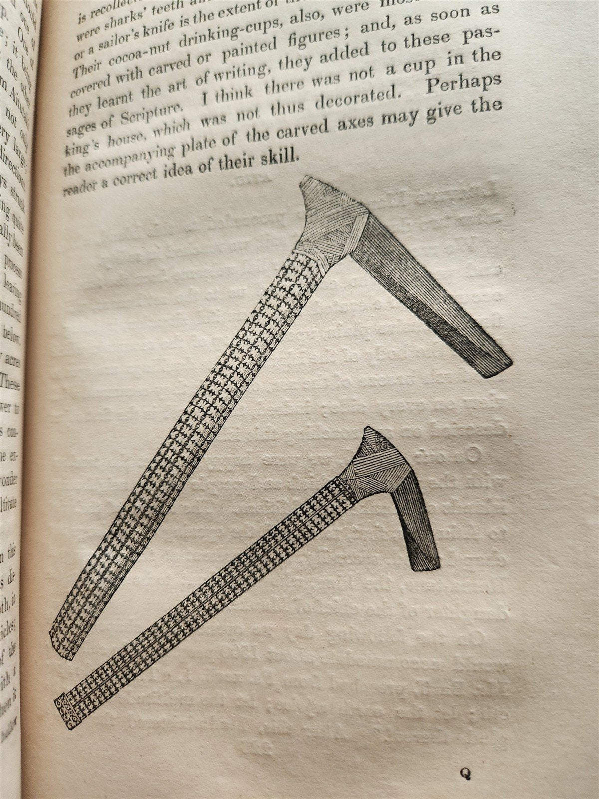 1838 NARRATIVE of MISSIONARY ENTERPRISES in SOUTH SEA ISLAND antique ILLUSTRATED