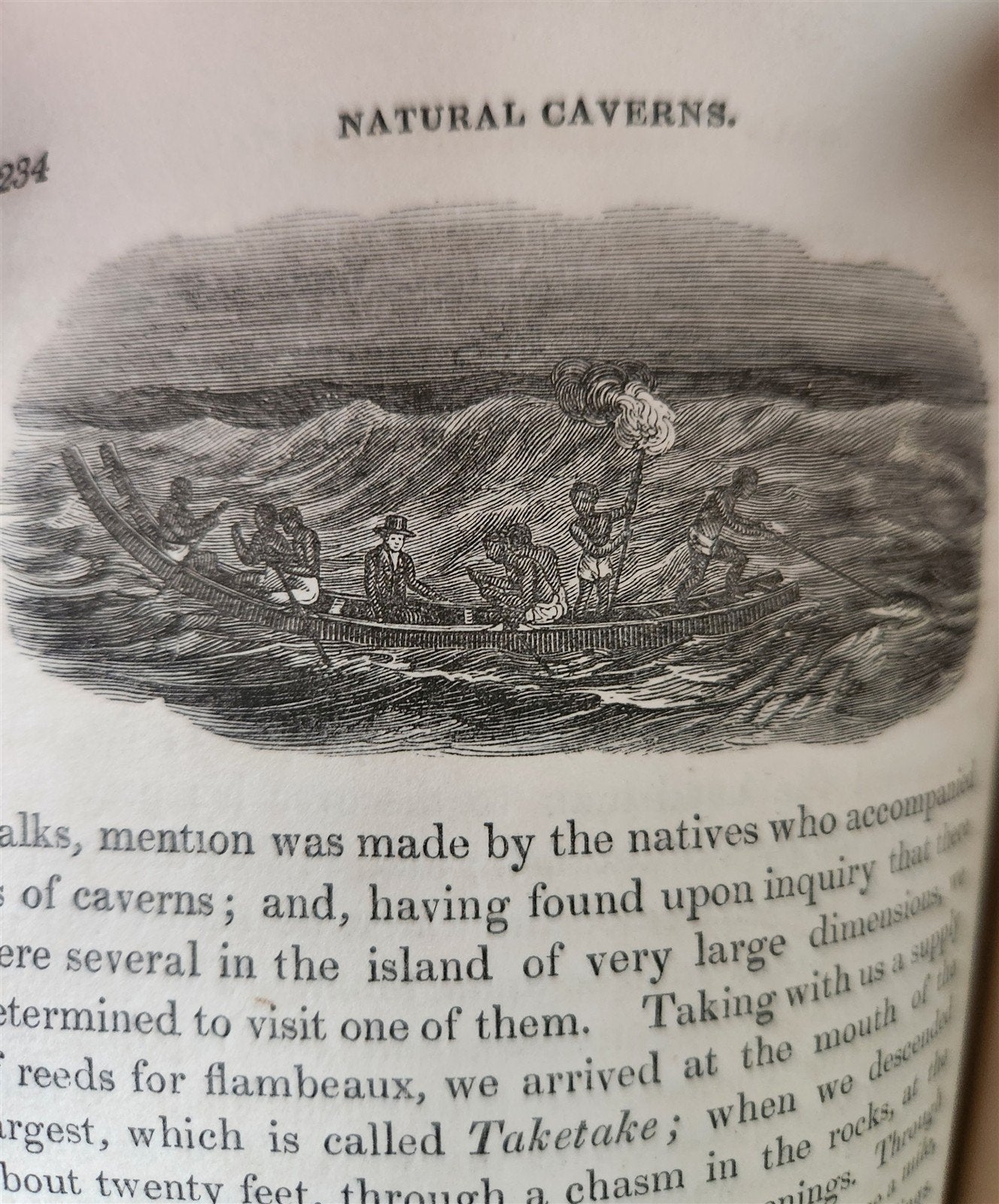 1838 NARRATIVE of MISSIONARY ENTERPRISES in SOUTH SEA ISLAND antique ILLUSTRATED