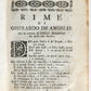 1741 POETRY by Gerardo de Angelis antique in ITALIAN vellum binding