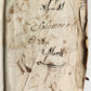 1741 POETRY by Gerardo de Angelis antique in ITALIAN vellum binding