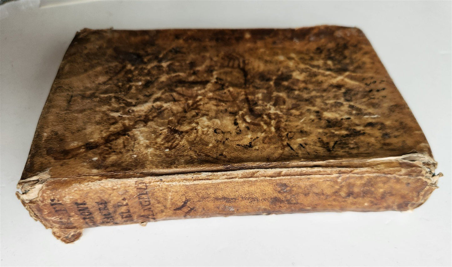 1741 POETRY by Gerardo de Angelis antique in ITALIAN vellum binding