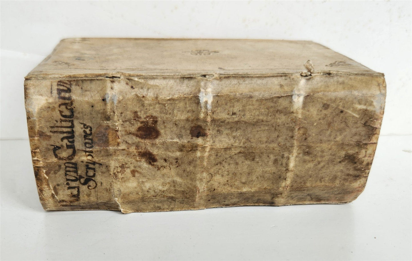 1606 HISTORY of FRANCE Jean Froissart & Phillippe de Commines antique vellum