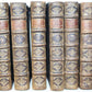 1712 SERMONS by Louis Bourdaloue 8 VOLUMES in FRENCH antique