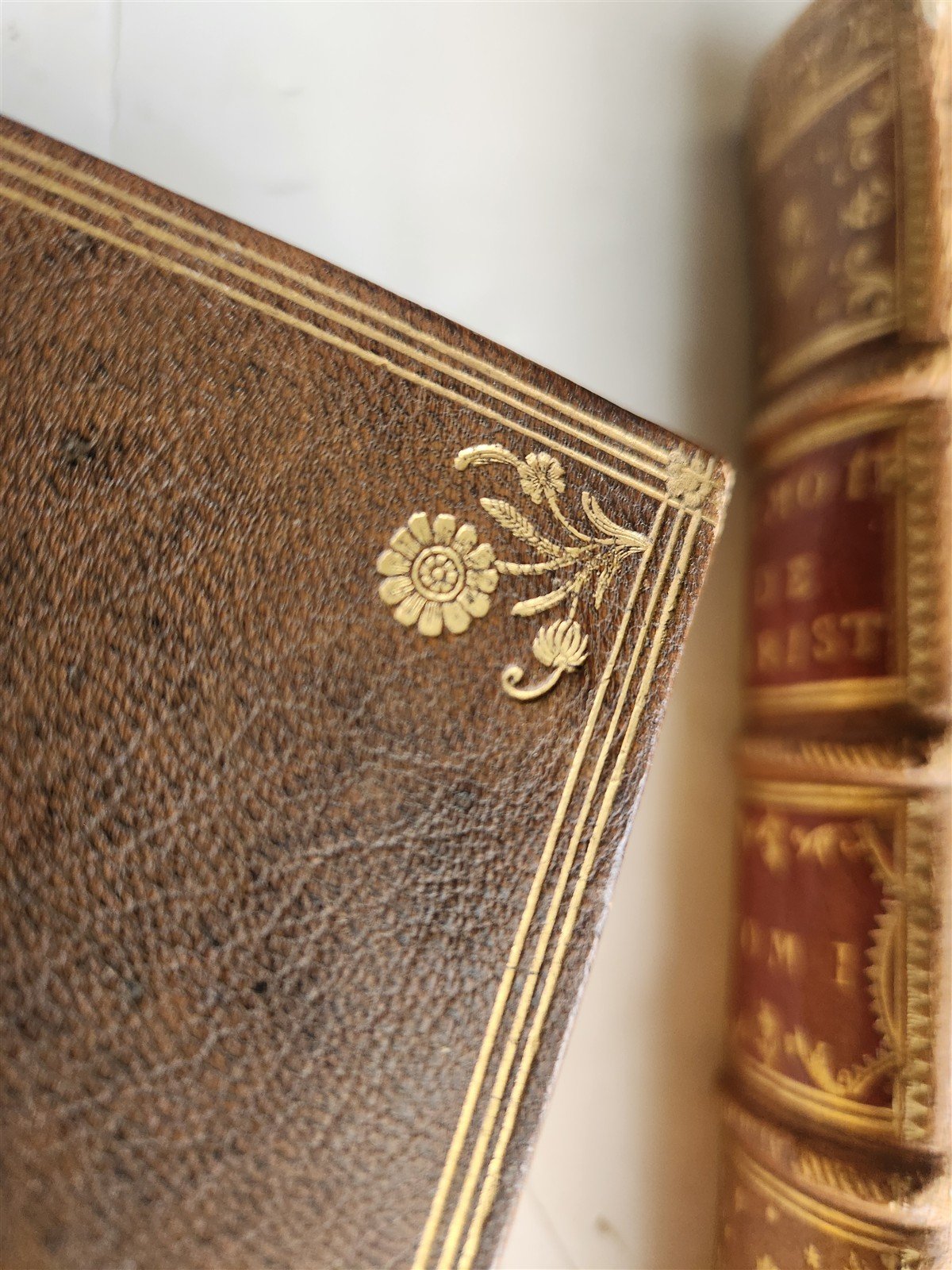 1751 MEMOIRS of CHRISTINE QUEEN of SWEDEN 2 VOLUMES in FRENCH antique