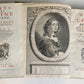 1751 MEMOIRS of CHRISTINE QUEEN of SWEDEN 2 VOLUMES in FRENCH antique