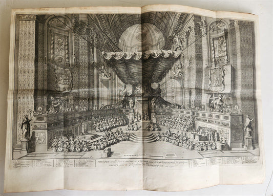 1723 HISTOIRE des CEREMONIES et COUTUMES de PEUPLES DU MONDE vol I antique FOLIO
