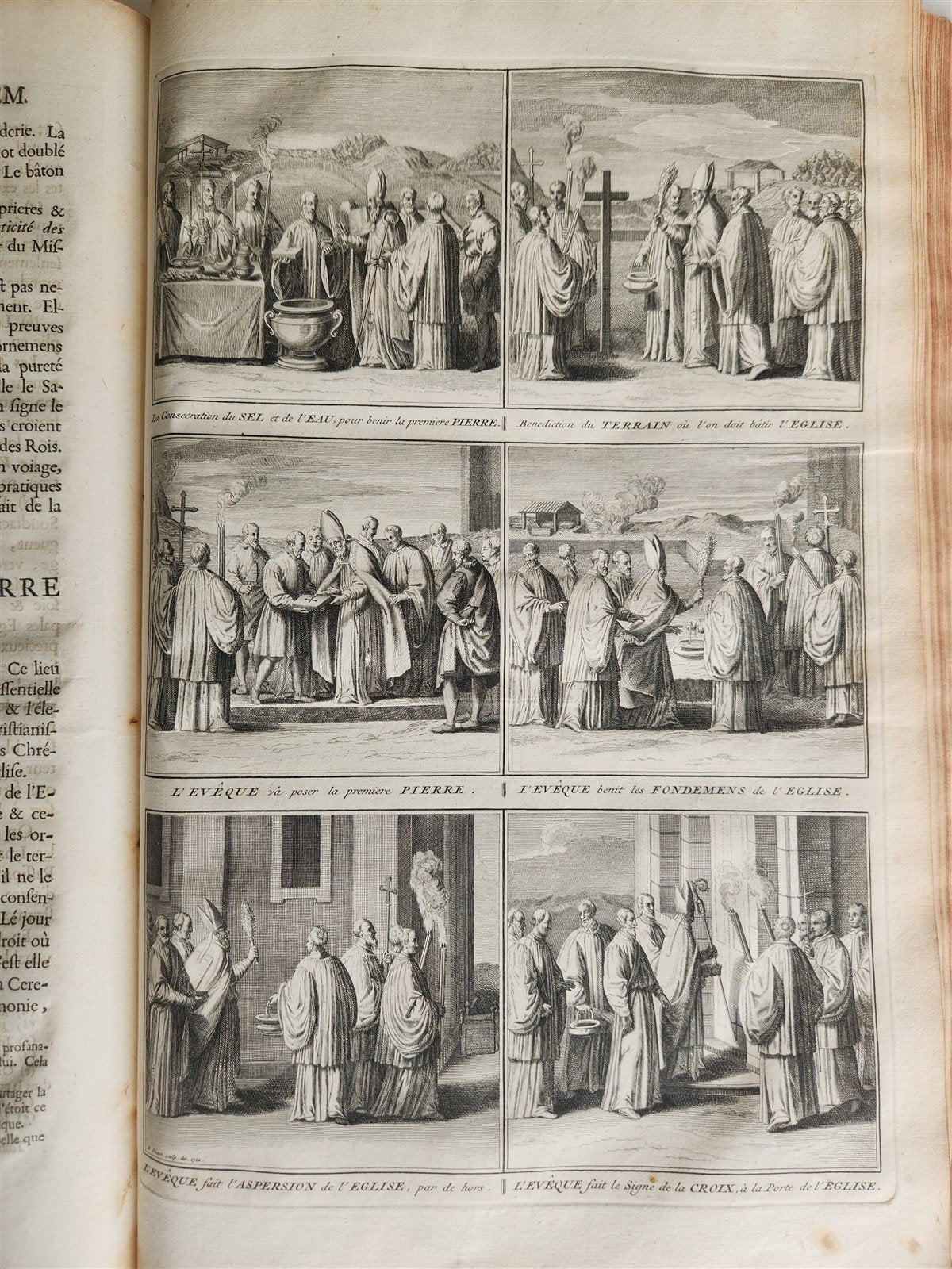 1723 HISTOIRE des CEREMONIES et COUTUMES de PEUPLES DU MONDE vol I antique FOLIO