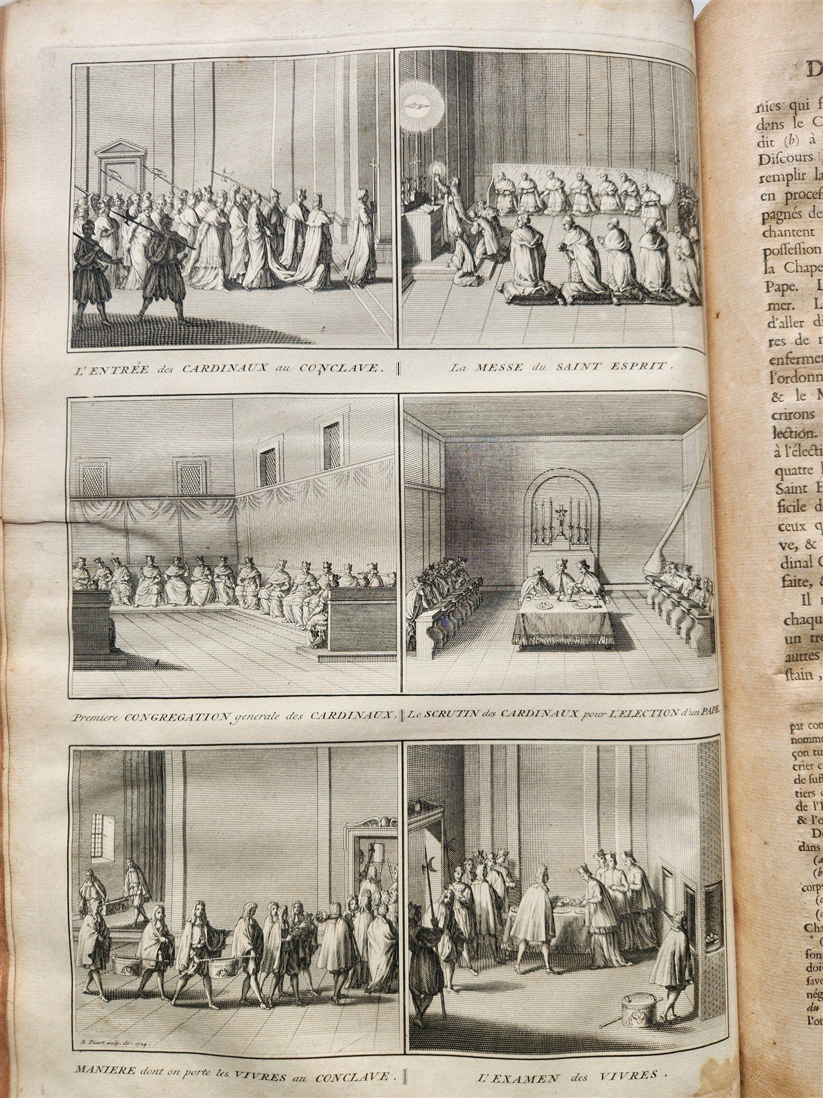 1723 HISTOIRE des CEREMONIES et COUTUMES de PEUPLES DU MONDE vol I antique FOLIO