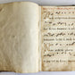 16-17th CENTURY ANTIPHONARY MANUSCRIPT antique FOLIO 92 pp. AMAZING BINDING
