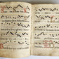 16-17th CENTURY ANTIPHONARY MANUSCRIPT antique FOLIO 92 pp. AMAZING BINDING