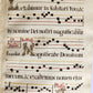 16-17th CENTURY ANTIPHONARY MANUSCRIPT antique FOLIO 92 pp. AMAZING BINDING