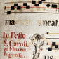 16-17th CENTURY ANTIPHONARY MANUSCRIPT antique FOLIO 92 pp. AMAZING BINDING