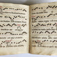16-17th CENTURY ANTIPHONARY MANUSCRIPT antique FOLIO 92 pp. AMAZING BINDING
